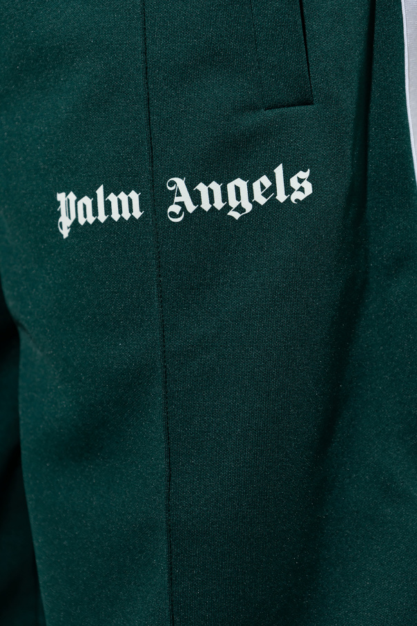 Palm Angels Shorts with logo | Men's Clothing